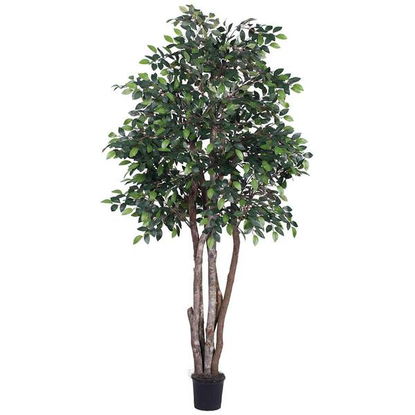 72" Potted Artificial Executive Mini Ficus Tree