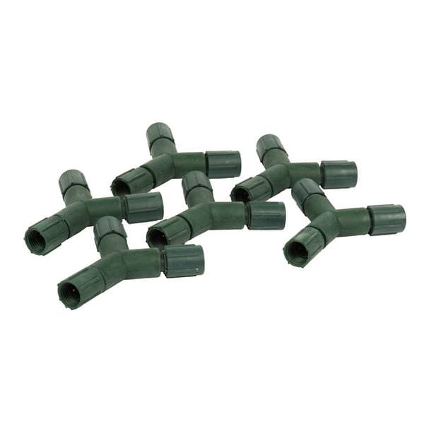 LED Set Green Coaxial Y Splitter (6 pack)