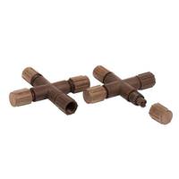 Vickerman LED Set Brown Coaxial X Splitter (6 pack)