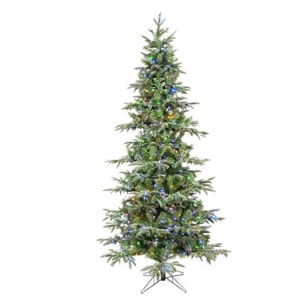 7.5' x 48" Artificial Addison Spruce 1000 Color Changing LED Lights