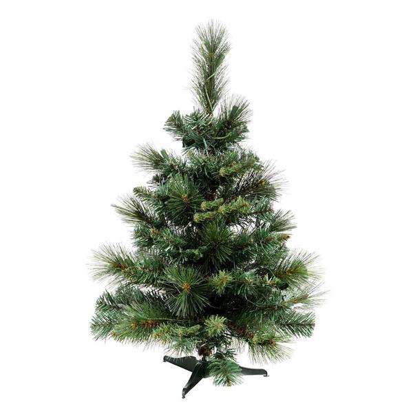 2' x 18" Artificial Mixed Brussels Pine Tree