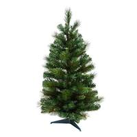 Vickerman 3' x 26" Artificial Mixed Brussels Pine Tree