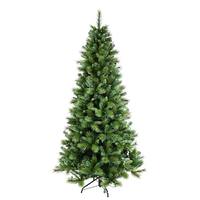 Vickerman 9' x 49" Artificial Mixed Brussels Pine Tree