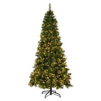 Vickerman 10' x 55" Artificial Mixed Brussels Pine 1100 Warm White LED Lights