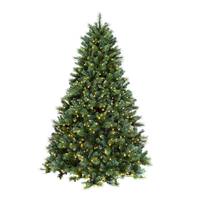 Vickerman 10' x 77" Artificial Mixed Deluxe Brussels Pine 1700 Clear Miniature Lights