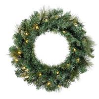 Vickerman 20" Artificial Mixed Brussels Pine 35 Clear Miniature Lights