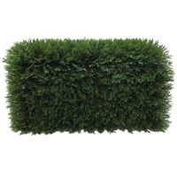 Vickerman 24"L x 12"W Artificial Green Cedar Hedge