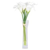 Vickerman 15" Artificial White Calla Lily in Water
