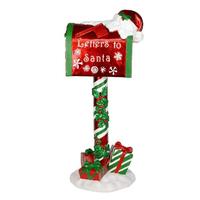Vickerman 36" Letters To Santa Red Mailbox Sign
