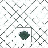 Vickerman 120 Light Green Wire Cool White 6' x 4' Wide Angle Twinkle LED Net Light String