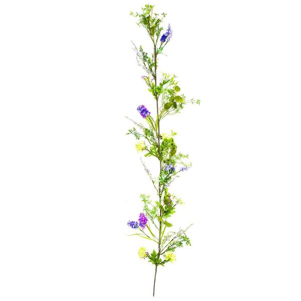 5' Artificial Multi-Color Mixed Floral Garland