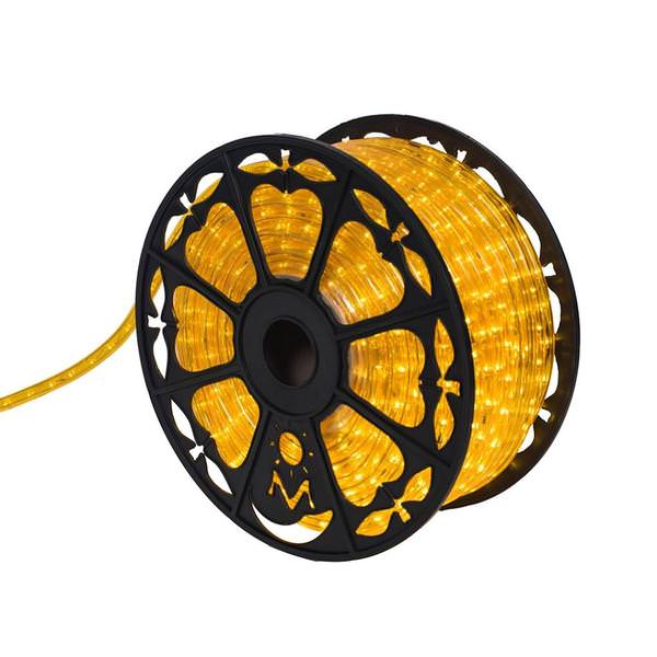 150' x .5" Yellow LED Rope Light