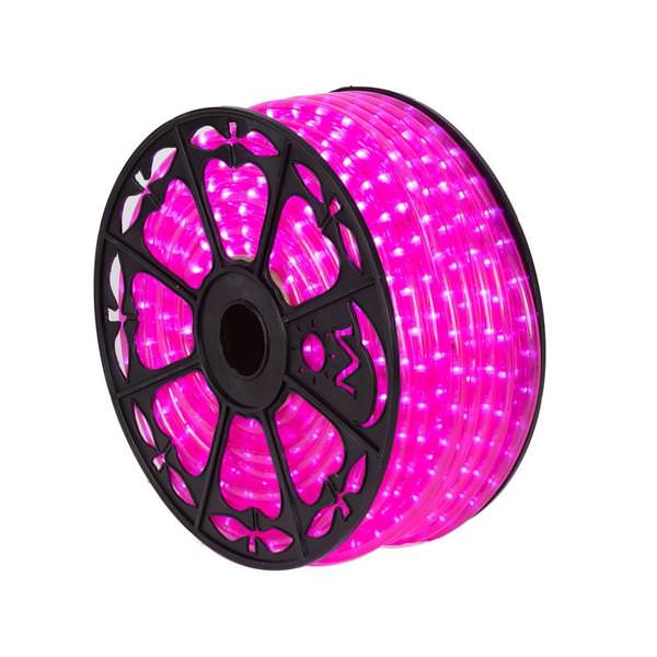 150' x .5" Pink LED Rope Light