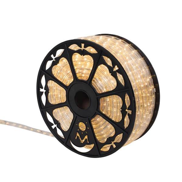 150' x .5" Warm White Twinkle LED Rope Light