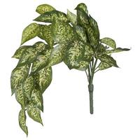 Vickerman 24" Artificial Green Dieffenbachia Bush Vine (2 pack)
