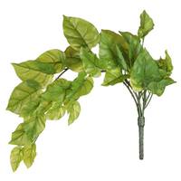 Vickerman 24" Artificial Green Pothos Bush Vine (2 pack)