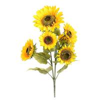 View 25" Artificial Yellow Sunflower Spray