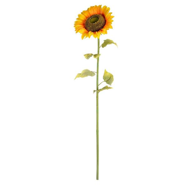 56" Artificial Yellow Sunflower Stem