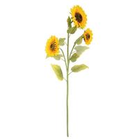 Vickerman 53" Artificial Yellow Sunflower Spray