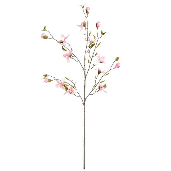 39" Artificial Mini Pink Magnolia Spray (3 pack)
