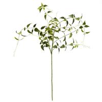 View 43" Artificial Green Clematis Leaves Spray (3 pack)