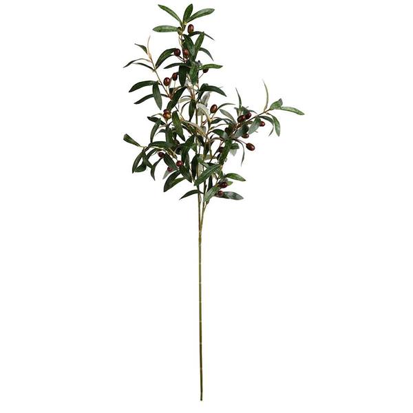 39" Artificial Green Olive Fruit Spray (3 pack)