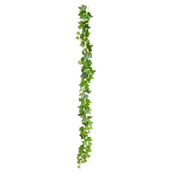 6' Artificial Green Frosted Ivy Vine Garland (3 pack)