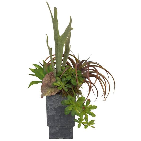 22" Artificial Succulents in Container
