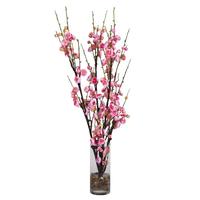 Vickerman 35" Artificial Pink Cherry Blossom in Cylinder