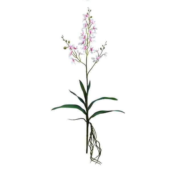 30.5" Artificial Mini Pink/White Orchid Spray (3 pack)