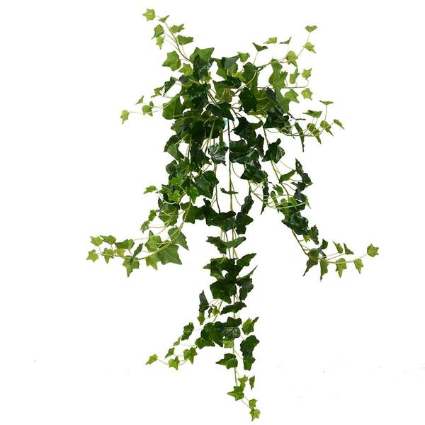 37" Artificial Green Ivy Hanging Bush