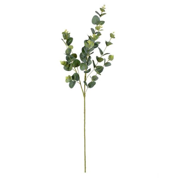 37" Artificial Green Eucalyptus Spray (4 pack)