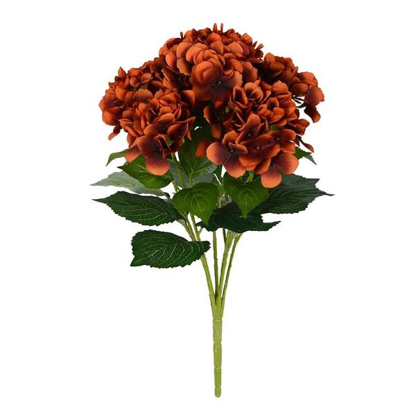 23" Artificial Coffee Hydrangea Spray