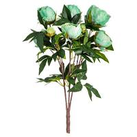 Vickerman 23" Artificial Green Peony Spray