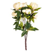 View 23" Artificial Beige Peony Spray