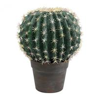 Vickerman 9.5" Artificial Green Aloe Ball Cactus