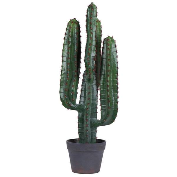27" Artificial Potted Green Cactus