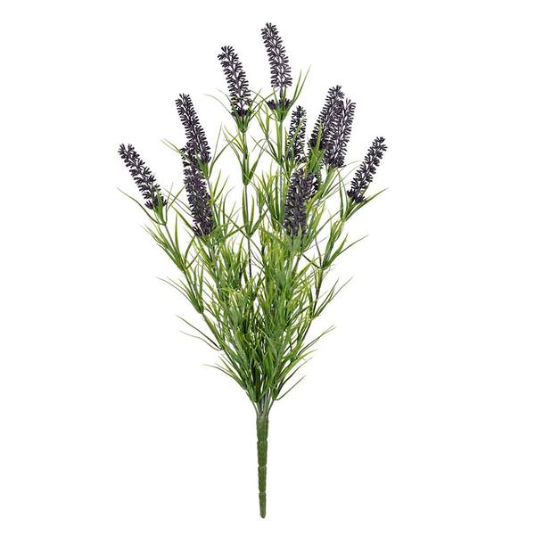 20" Artificial Lavender Bush (2 pack)
