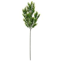 Vickerman 25.5" Artificial Green Mini Leaf Bush (4 pack)