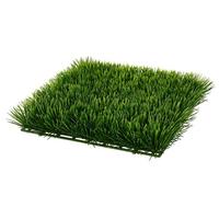 Vickerman 11"x11" Artificial Square Green Grass Mat (2 pack)