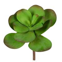 Vickerman 13" Artificial Green Succulent Stem