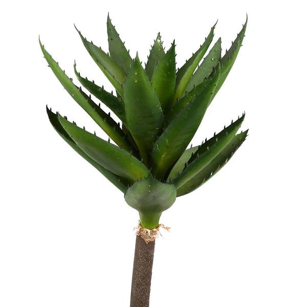 27" Artificial Green Succulent Stem (2 pack)