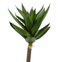 View 27" Artificial Green Succulent Stem (2 pack)