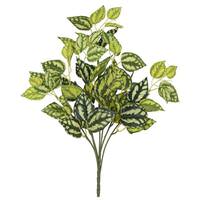 Vickerman 12.5" Artificial Light Green Wandering Jew Bush (3 pack)