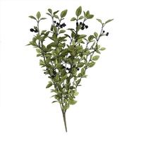 Vickerman 30" Artificial Green Huckleberry Spray