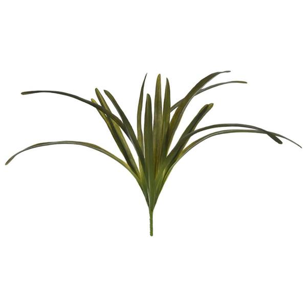 32" Artificial Green Orchid Leaves Bush