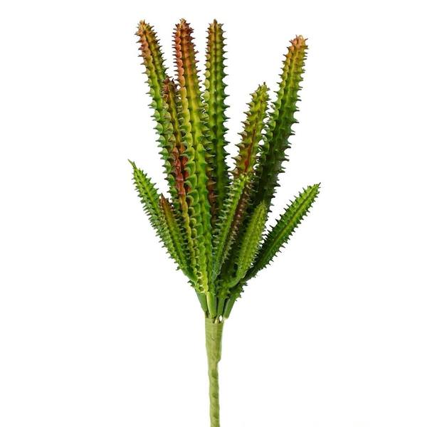 8.5" Artificial Green Cactus Pick (3 pack)
