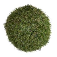 Vickerman 7.25" Artificial Green Grass Ball (2 pack)