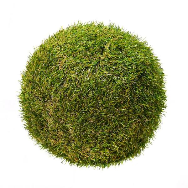 10.25" Artificial Green Grass Ball