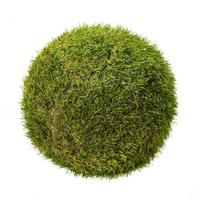Vickerman 10.25" Artificial Green Grass Ball